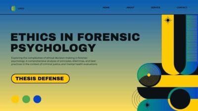 Modern Ethics in Forensic Psychology Thesis Defense