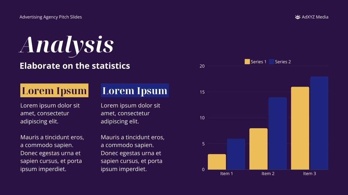 Modern Geometric Advertising Agency Pitch Slides - diapositiva 10