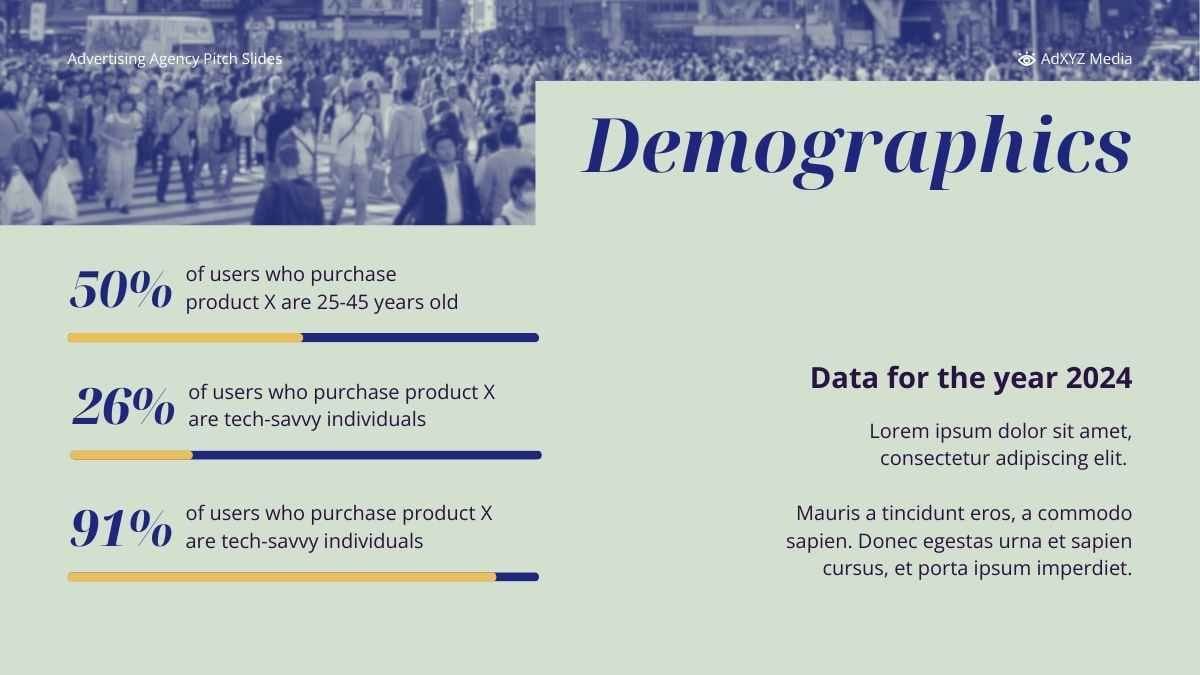 Modern Geometric Advertising Agency Pitch Slides - diapositiva 11