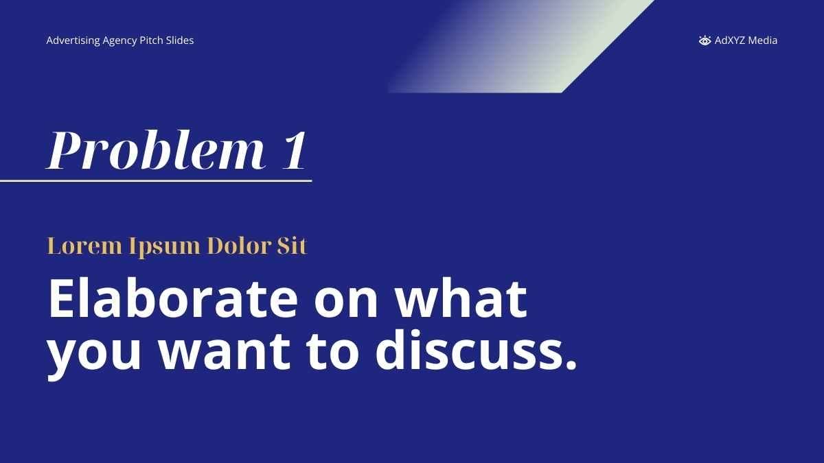 Modern Geometric Advertising Agency Pitch Slides - slide 14