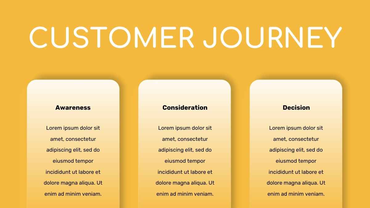 Modern Geometric Persona Canvas Infographics - slide 11