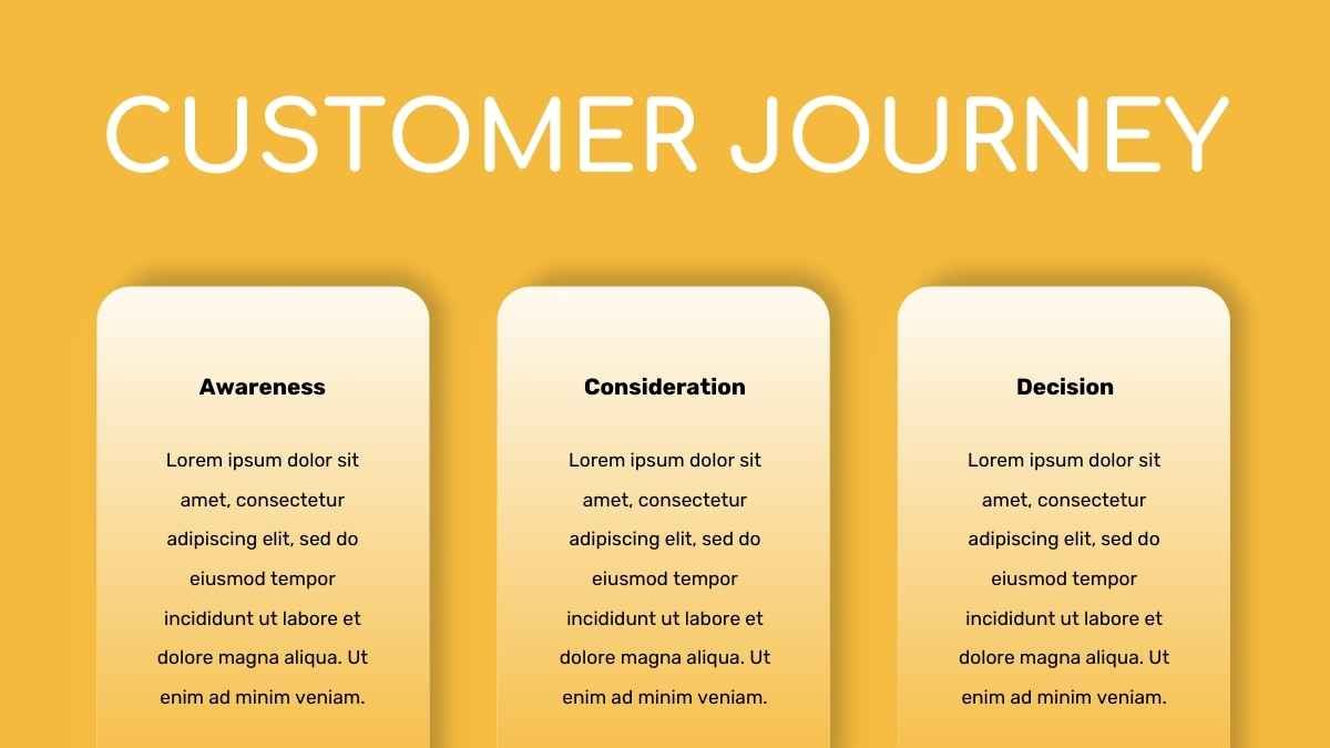 Modern Geometric Persona Canvas Infographics - slide 11