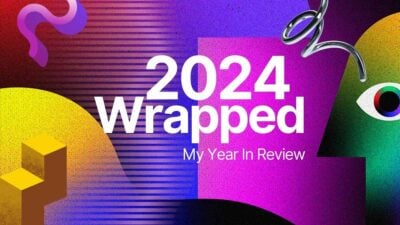 Modern Gradient 2024 Wrapped Presentation