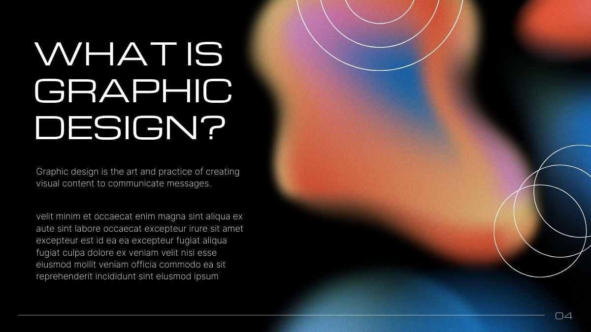 Modern Gradient Graphic Design Modern Professional Slides - slide 4