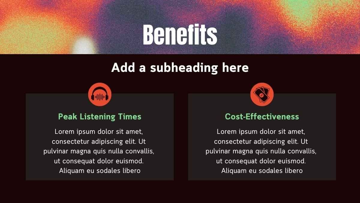 Modern Gradient Radio Advertising Slides - slide 11