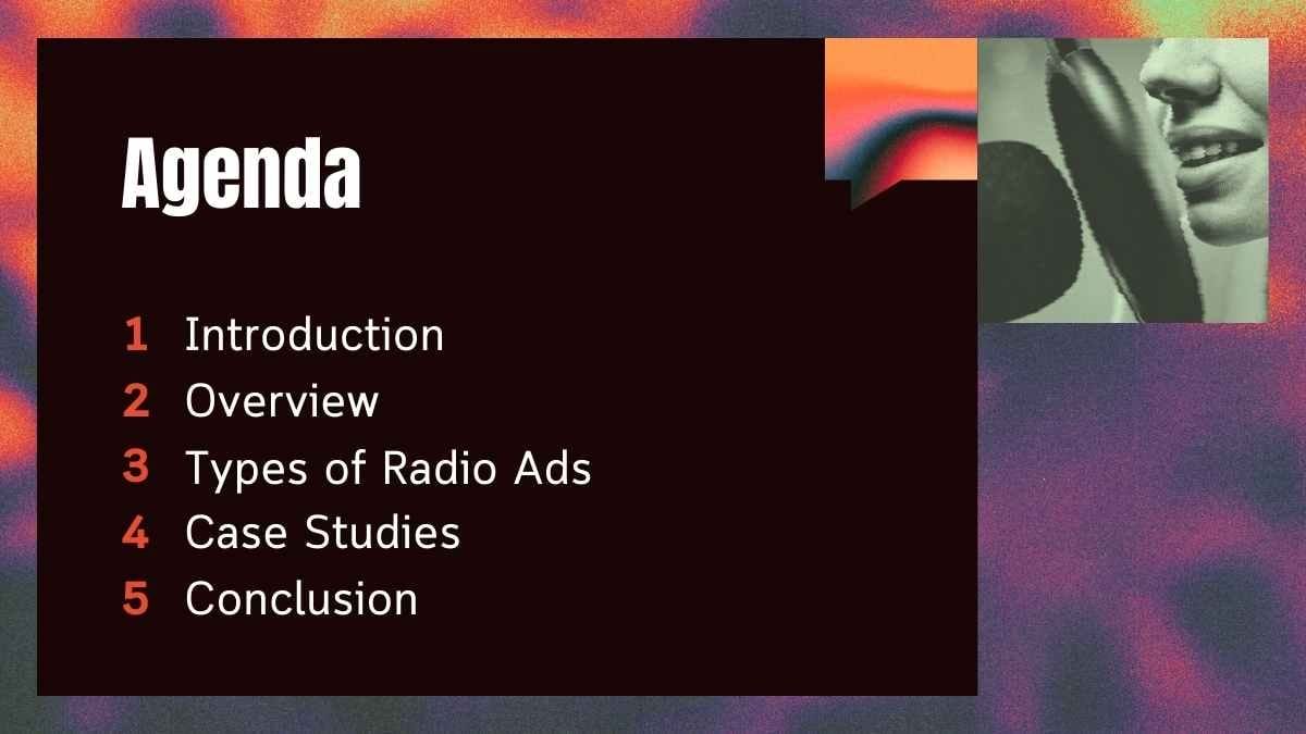 Modern Gradient Radio Advertising Slides - diapositiva 2