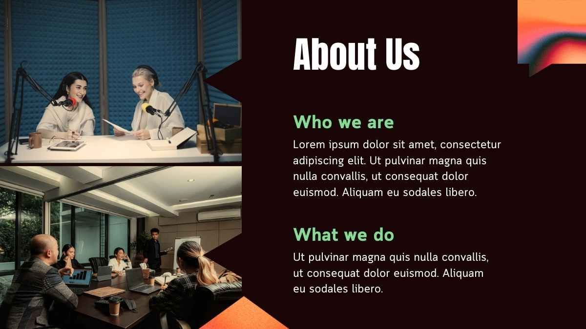 Modern Gradient Radio Advertising Slides - diapositiva 6