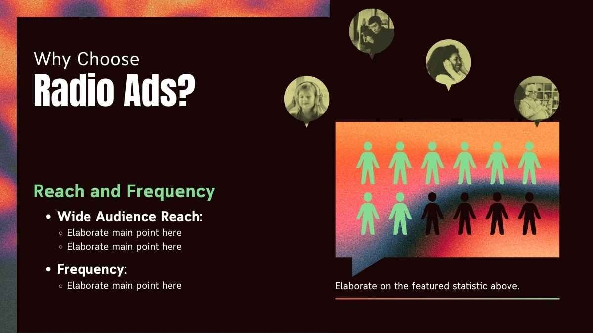 Modern Gradient Radio Advertising Slides - diapositiva 9