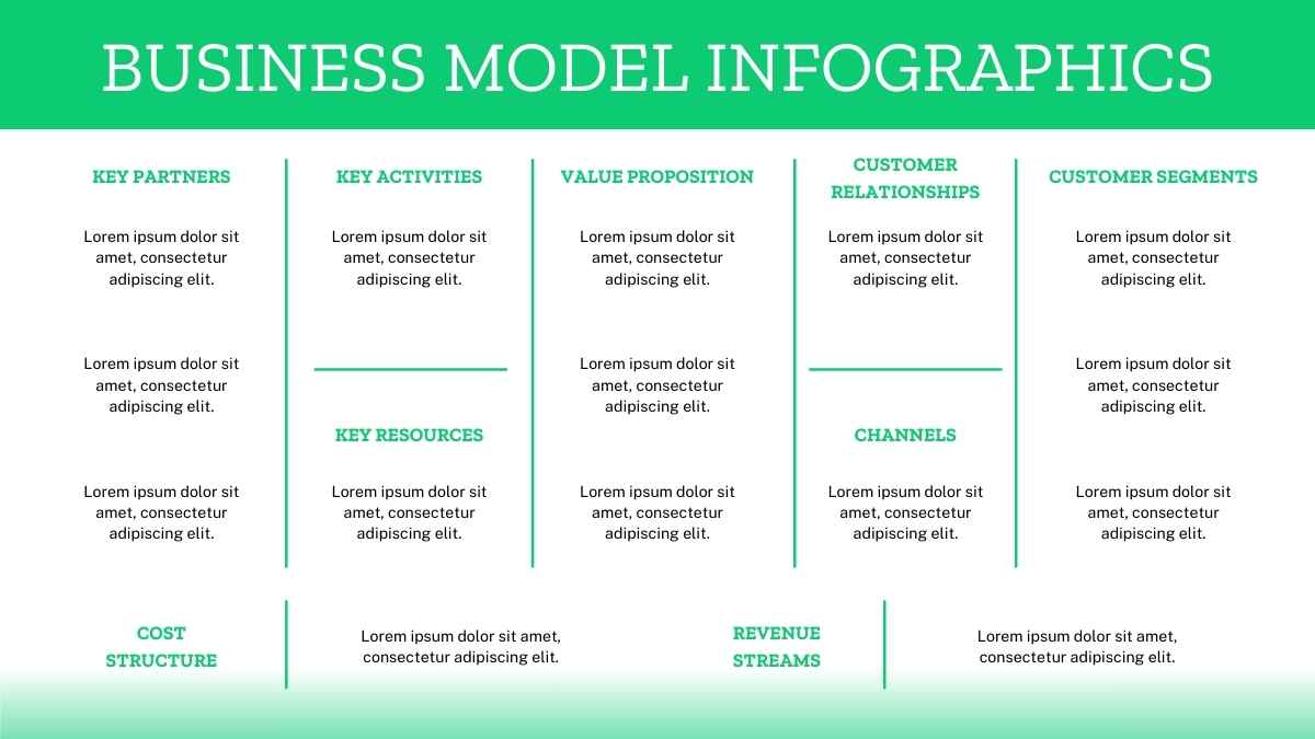 Modern Gradient Startup Canvas Infographics - slide 12