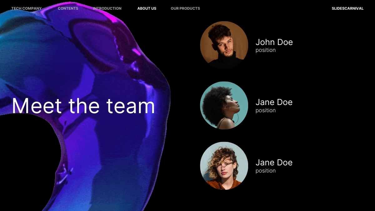 Modern Gradient Tech Company Onboarding - diapositiva 8