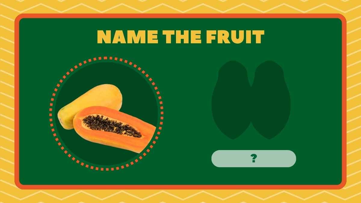 Modern Illustrated Fruits Flashcards - slide 11