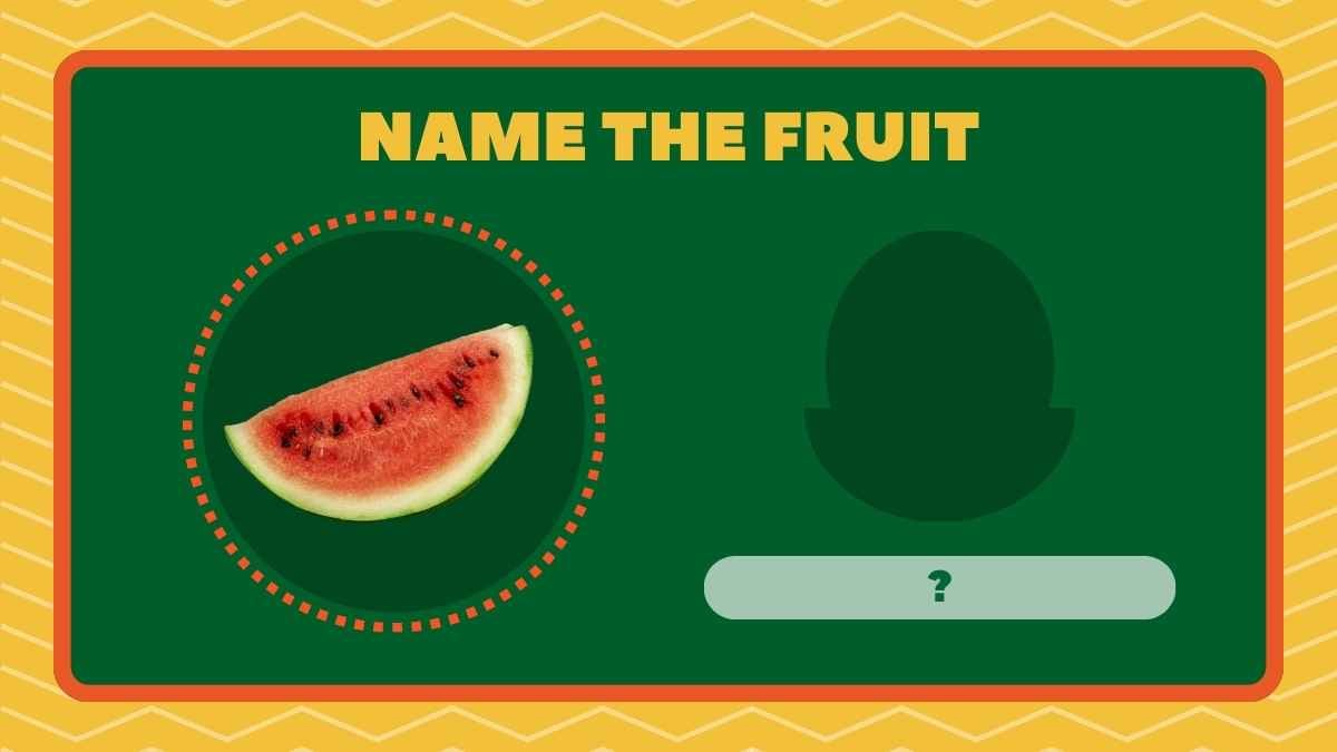 Modern Illustrated Fruits Flashcards - slide 15