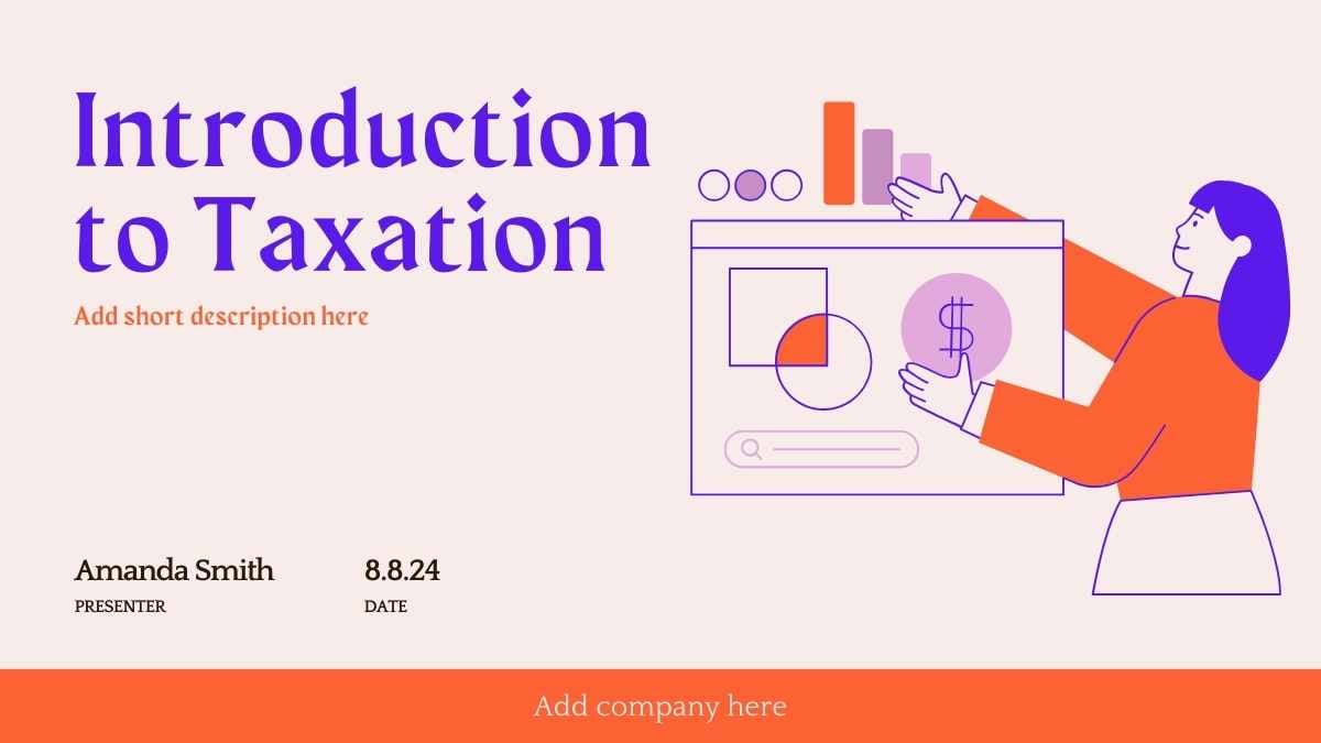 Modern Illustrated Introduction to Taxation - slide 1