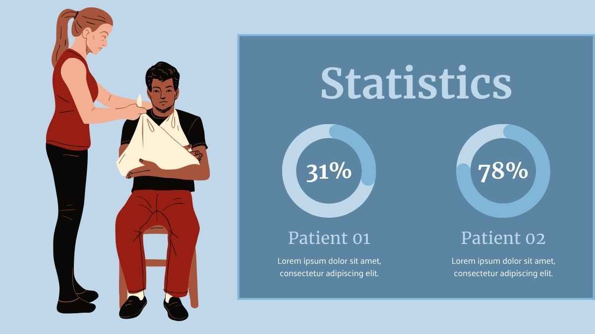 Modern Illustrated Nursing Care Plan For Pain Slides - slide 10