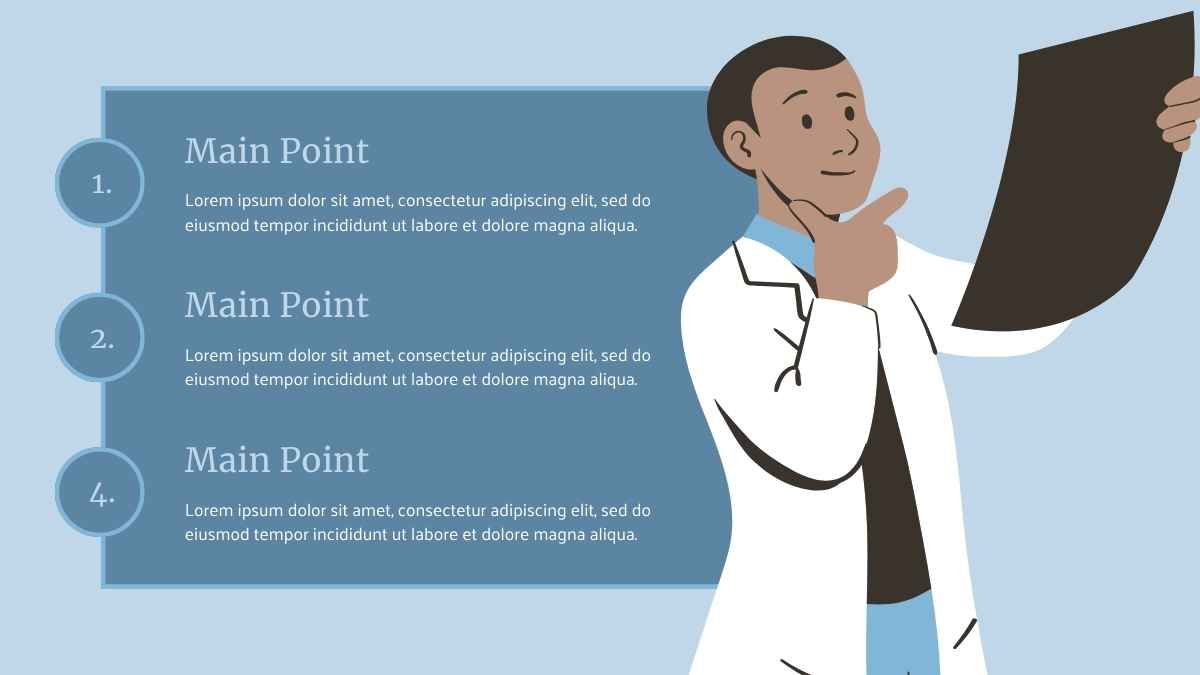 Modern Illustrated Nursing Care Plan For Pain Slides - diapositiva 3