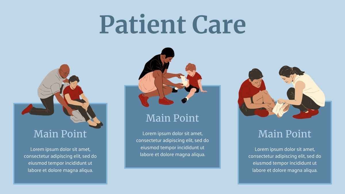 Modern Illustrated Nursing Care Plan For Pain Slides - diapositiva 5