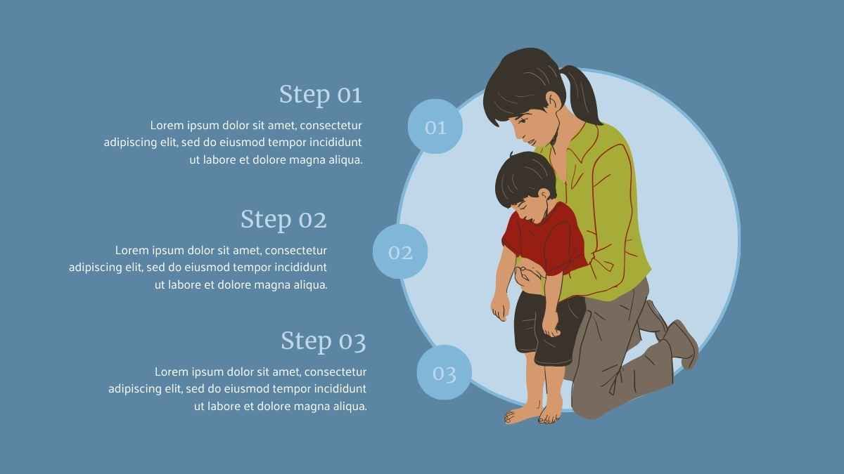 Modern Illustrated Nursing Care Plan For Pain Slides - diapositiva 6