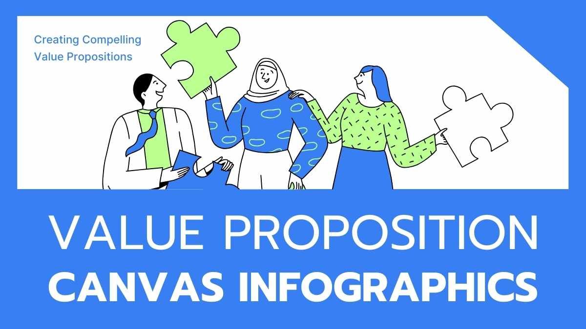 Modern Illustrated Value Proposition Canvas Infographics - slide 1