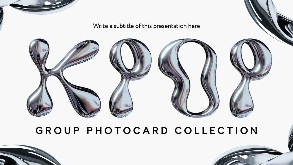 Modern Kpop Group Photocard Collection - slide 1