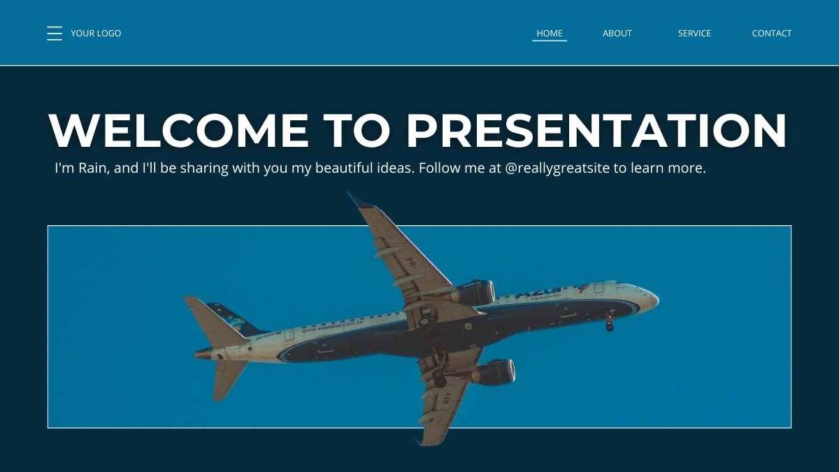 Modern Professional Blue Airline Business Plan - diapositiva 4