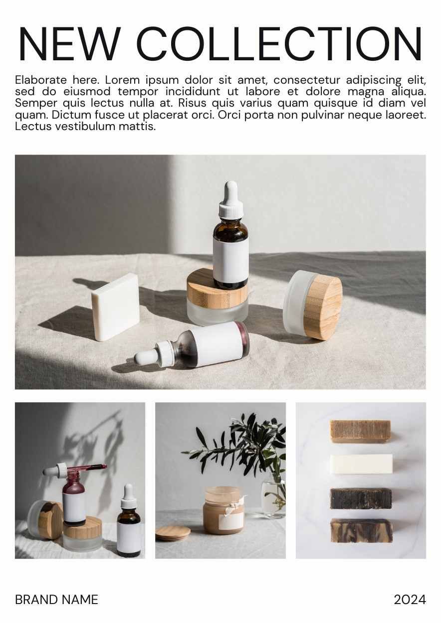 Modern Minimal Body Care Products Catalog - slide 5