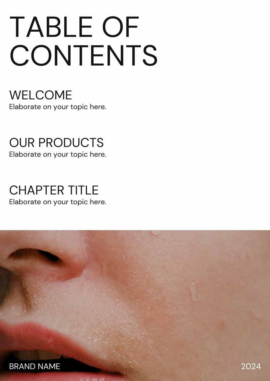 Modern Minimal Body Care Products Catalog - diapositiva 3