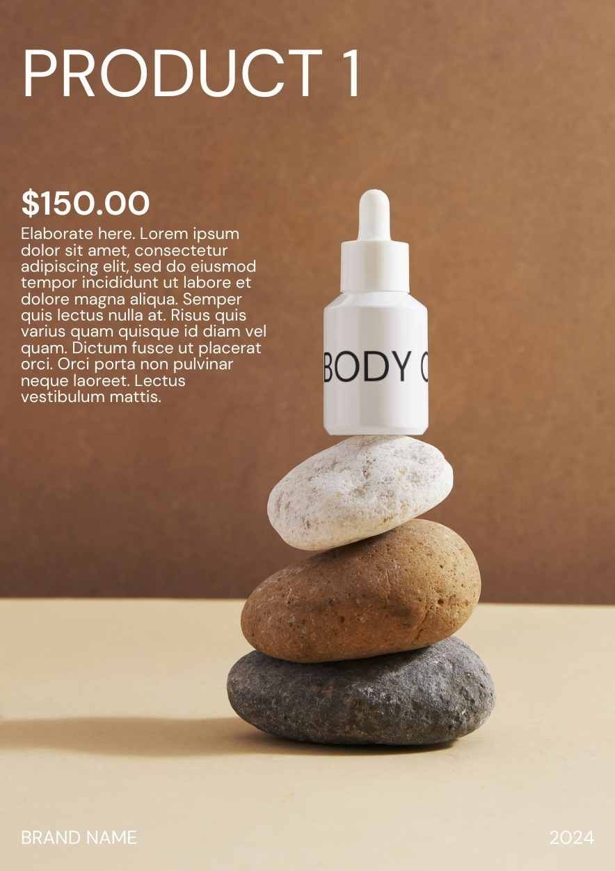 Modern Minimal Body Care Products Catalog - diapositiva 7