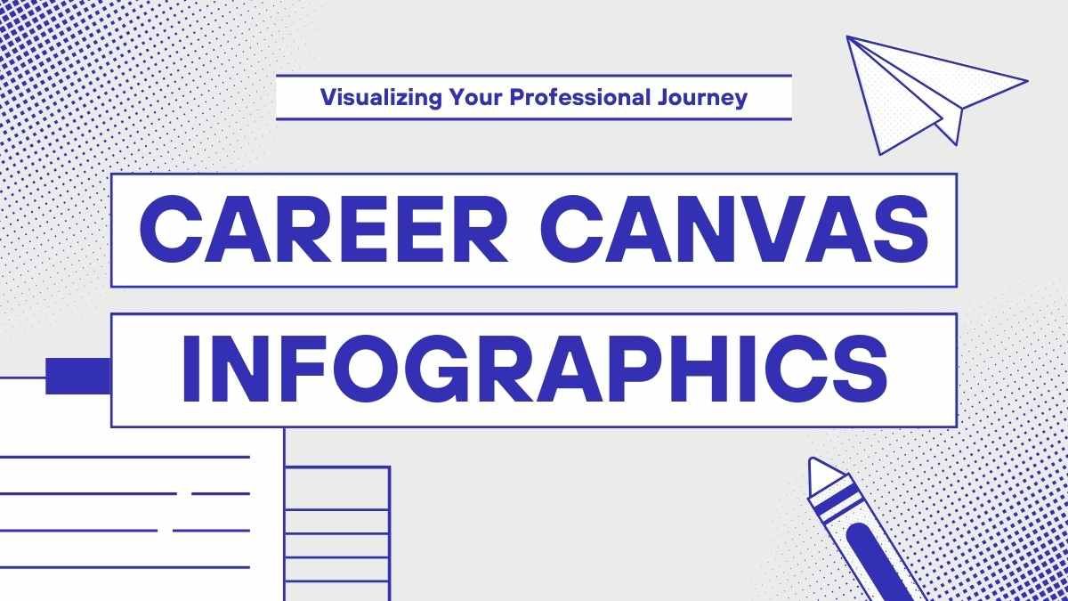 Modern Minimal Career Canvas Infographics - slide 2