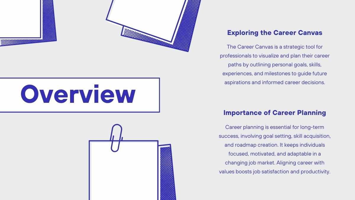 Modern Minimal Career Canvas Infographics - slide 4