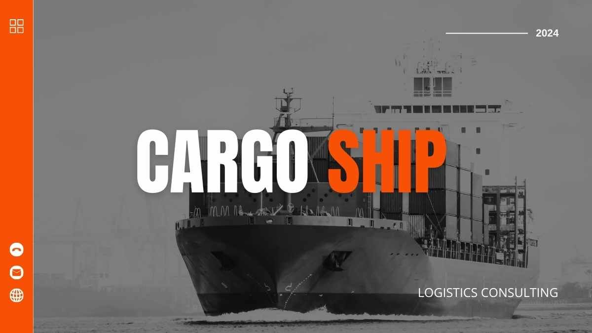 Modern Minimal Cargo Ship Logistics Consulting - slide 2