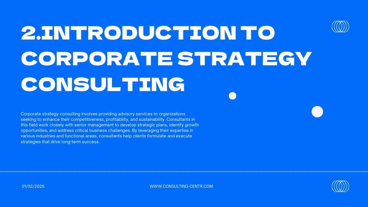 Grey Corporate Strategy Consulting Slides - slide 5