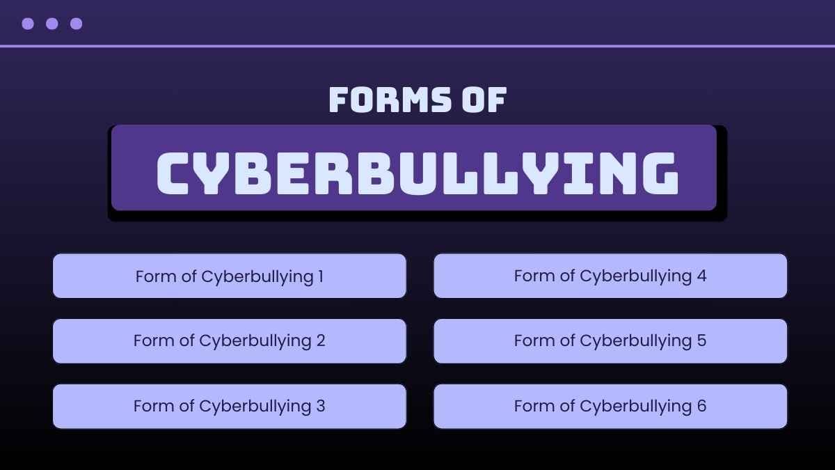 Modern Minimal Cyber Bullying Slides - slide 9