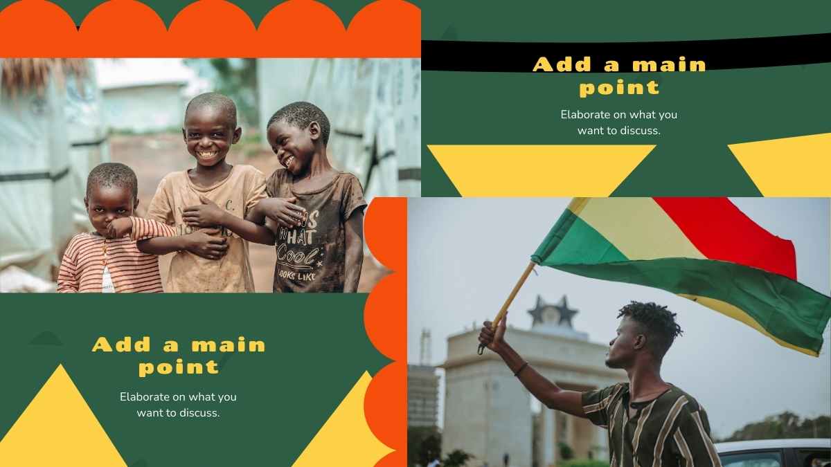 Modern Minimal Discover Ghana Slides - slide 7