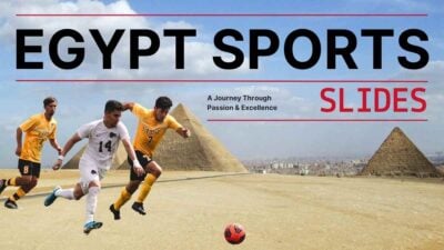 Modern Minimal Egypt Sports Slides