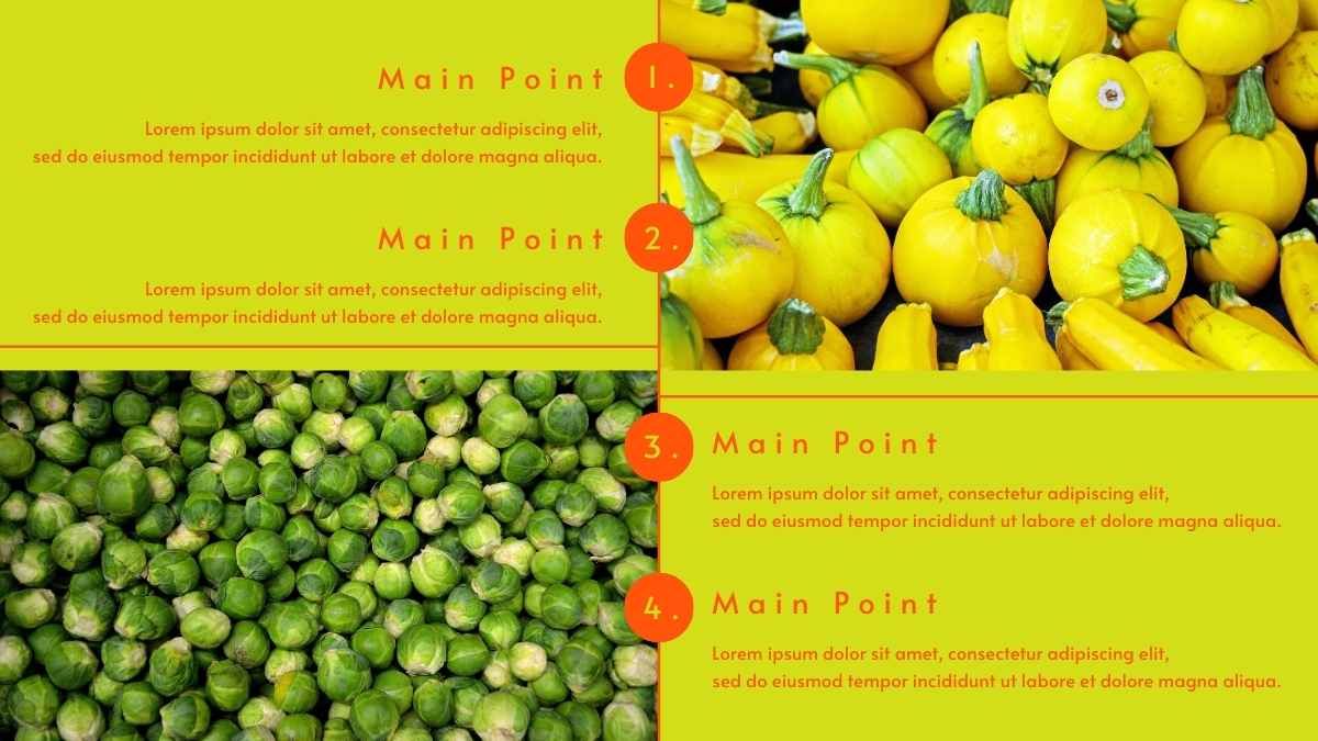 Modern Minimal Fruits & Vegetable Retail Store Project Proposal Slides - diapositiva 10