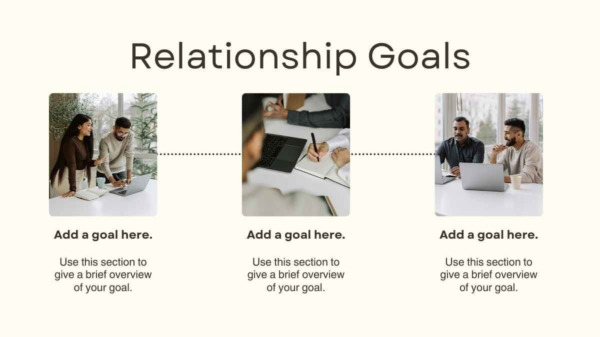 Modern Minimal Goal Setting Vision Board Slides - slide 7