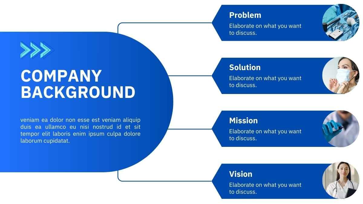 Modern Minimal Healthcare Executive Summary Slides - diapositiva 1