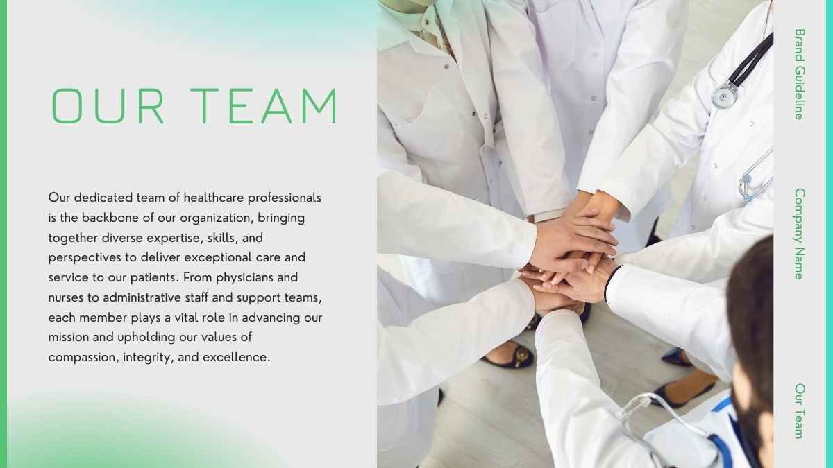 Modern Green Gradient Healthcare Professional Slides - slide 7