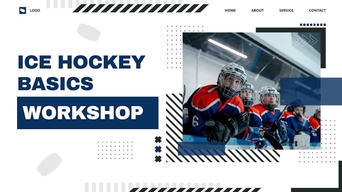 Modern Minimal Ice Hockey Basics Workshop - diapositiva 1