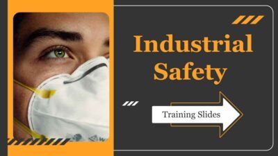 Modern Minimal Industrial Safety Training Slides