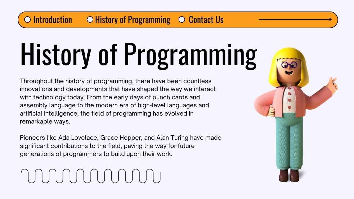 Modern Minimal International Programmers Day - diapositiva 1