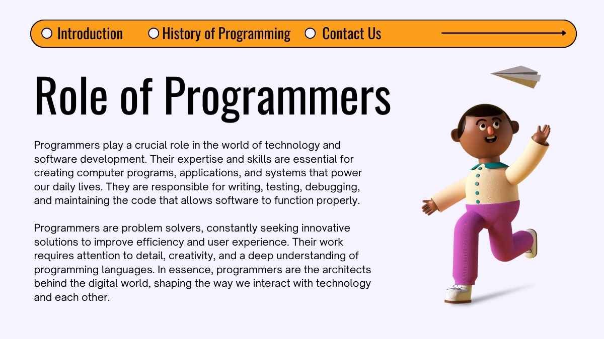 Modern Minimal International Programmers Day - slide 11