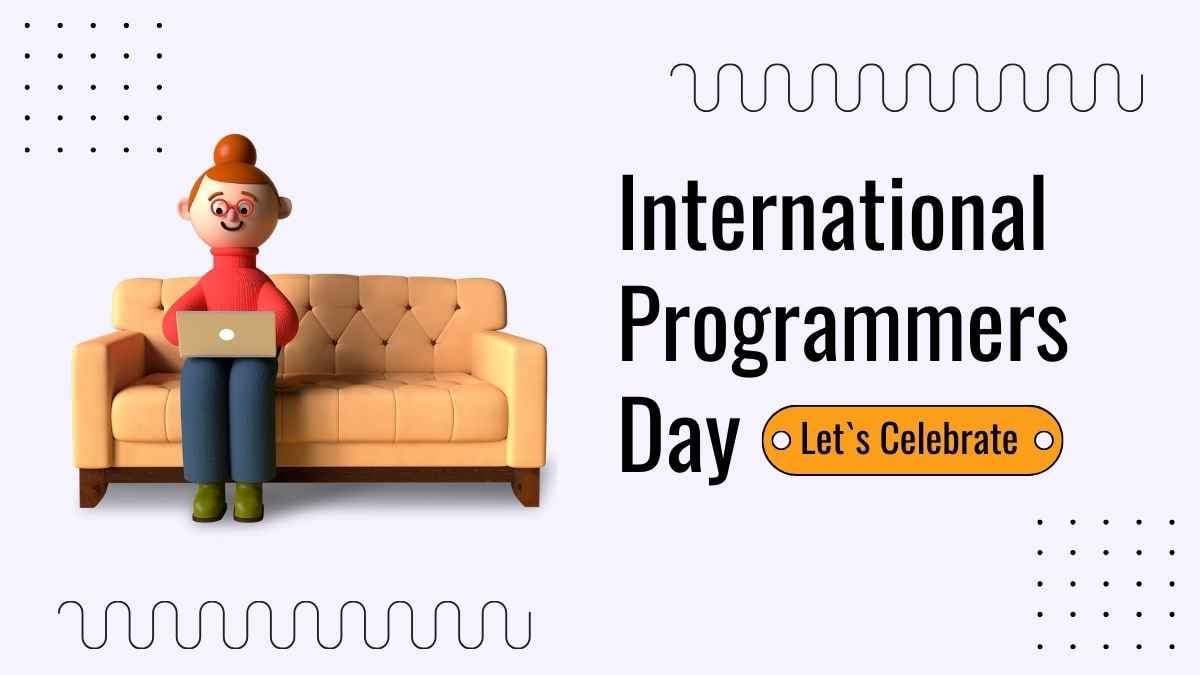 Modern Minimal International Programmers Day - slide 1