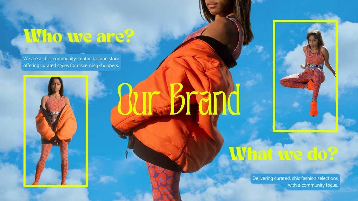 Local Fashion Store Marketing Slides With Sky Background - slide 5