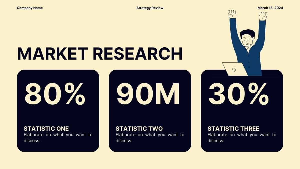 Yellow Monthly Strategy Review Slides - slide 11