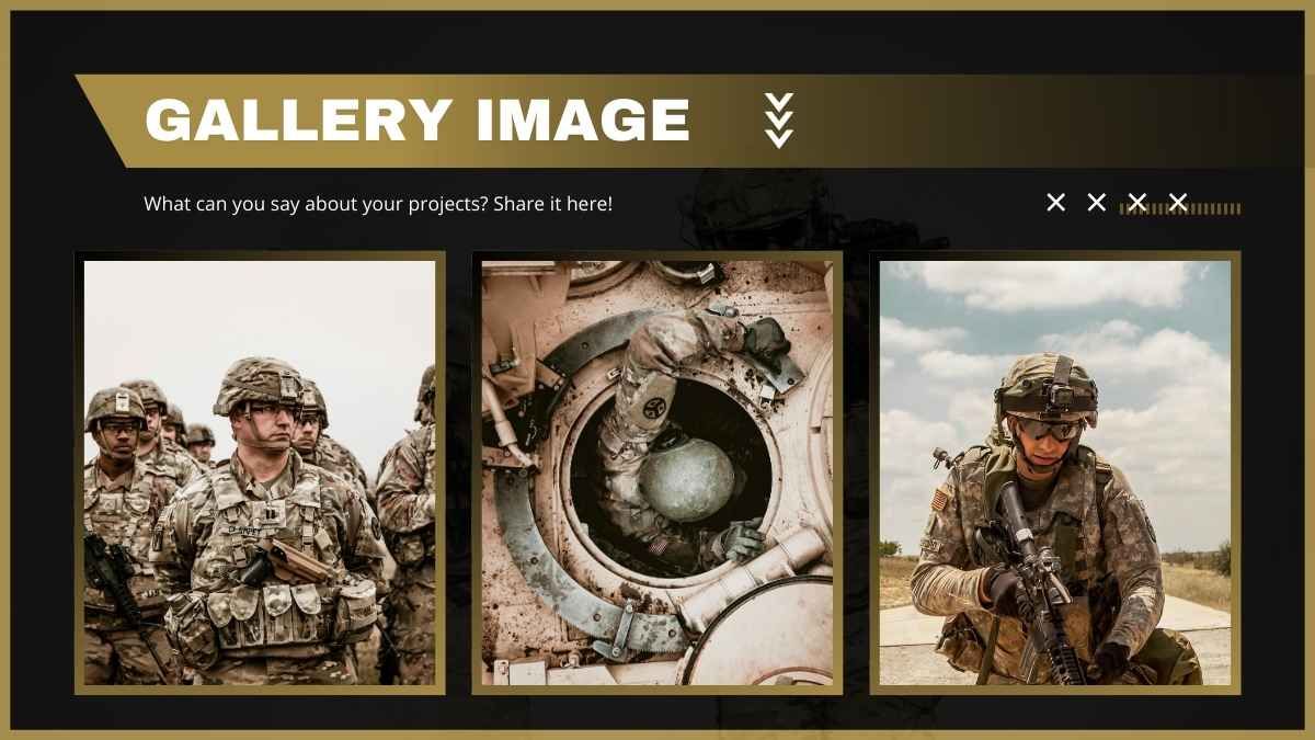 Modern Minimal Operation Security Military Slides - diapositiva 9