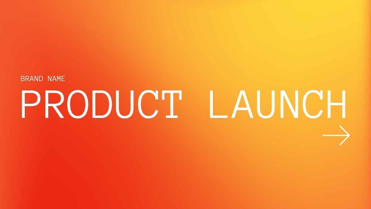 Modern Minimal Product Launch Plan Slides - slide 1