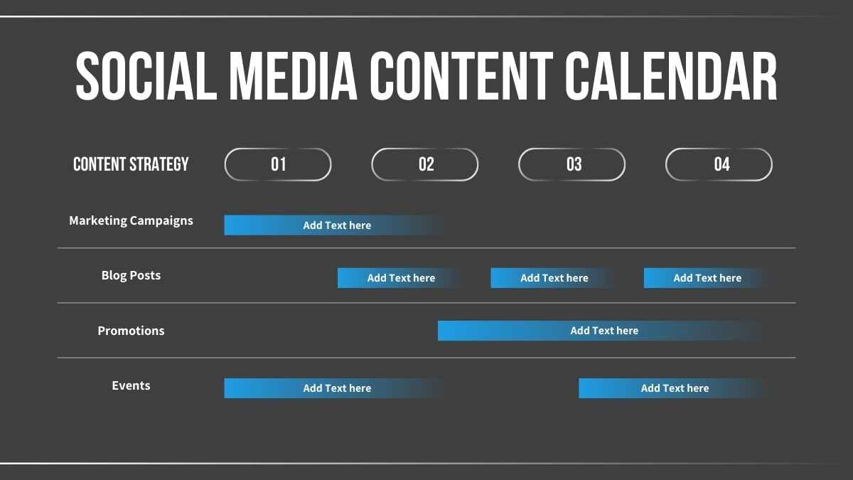 Modern Minimal Quarterly Planning Calendar - slide 5