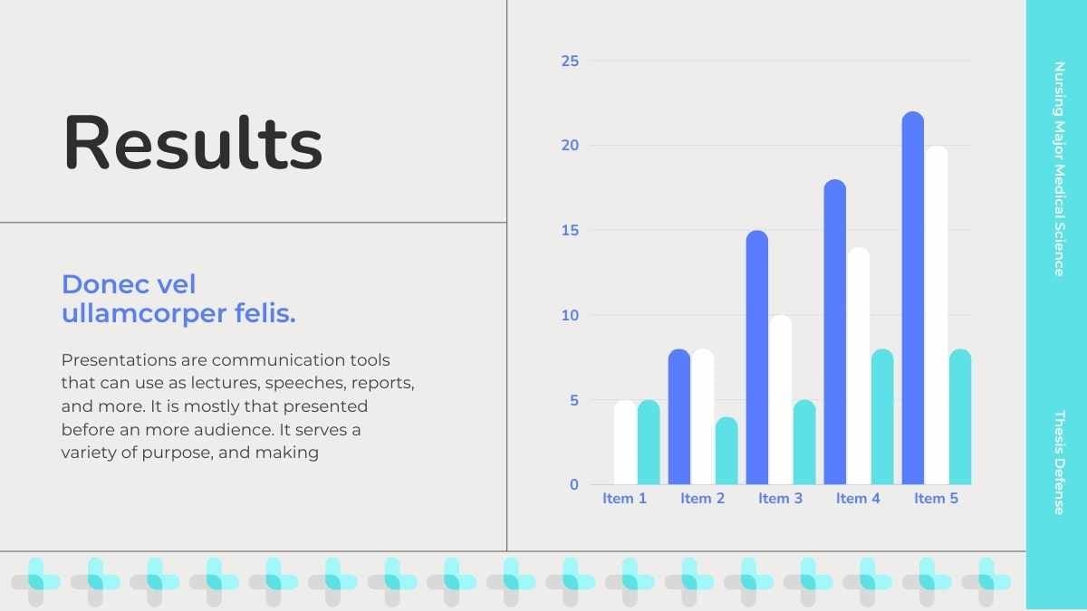 Modern Minimal Registered Nurse Thesis Defense - slide 9