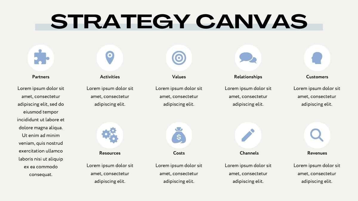 Infografis Kanvas Nilai Proposition Modern Ilustrasi - slide 10